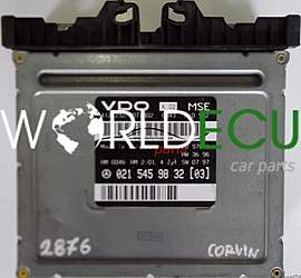 ECU ENGINE CONTROLLER MERCEDES W210 E-KLASS E200 0215459832, A 021 545 98 32 , A0215459832, 412.232/007/002, 412232007002