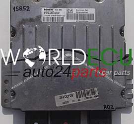 ECU ENGINE CONTROLLER CITROEN, PEUGEOT 2.0 HDI SIEMENS 5WS40025D-T, 5WS40025DT, SW9644860380, HW9644323980