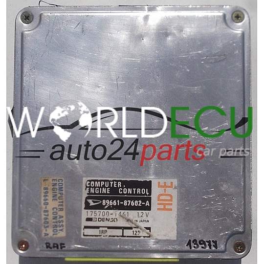CALCULATEUR MOTEUR DAIHATSU FEROZA DENSO 175700-1461, 1757001461, 89661-87602-A, 8966187602A
