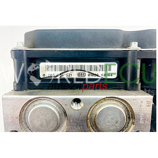 ABS POMPA CENTRALINA MERCEDES BENZ SPRINTER CRAFTER A0074314812, BOSCH 0 265 251 367, 0265251367, 0265951521