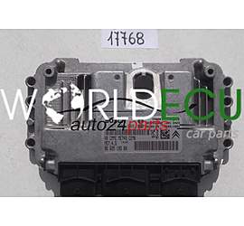 ECU ENGINE CONTROLLER CITROEN PEUGEOT BOSCH 0 261 208 965, 0261208965, 96 625 195 80, 9662519580, 9652552380
