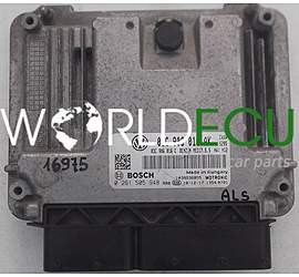 CENTRALINA MOTORE SKODA OCTAVIA 1.4 TSI BOSCH 0 261 S05 948, 0261S05948, 03C 906 016 AK, 03C906016AK, 03C906016C, MED17.5.5