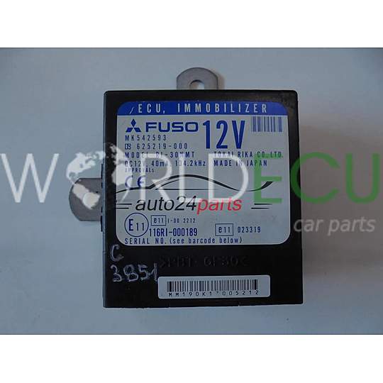 KOMFORTSTEUERGERÄT KOMFORTMODUL immo MITSUBISHI CANTER FUSO MK542593 11GRI000189