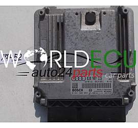 ECU ENGINE CONTROLLER AUDI TT 2.0 TFSI BOSCH 0 261 S02 084, 0261S02084, 8J0 907 115, 8J0907115, MED9.1, MED91