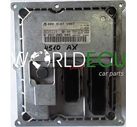 CENTRALINA MOTORE SMART 0.6 BOSCH 0261205005, 0 261 205 005, 0003107V007, 000 3107 V007, 26RT5497