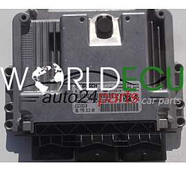 CENTRALINA DO MOTORE PEUGEOT 206 1.6 HDI BOSCH 0 281 017 937, 0281017937, 96 770 313 80, 9677031380, EDC17C10