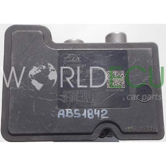 POMPE HYDRAULIQUE ET CALCULATEUR ABS JEEP CHEROKEE LIBERTY 2.8 CRD P52129363AA, ATE 25.0206-1128.4, 25020611284, 25.0926-4328.3, 25092643283