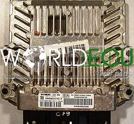 CENTRALINA MOTORE CITROEN C1 PEUGEOT 5WS40171C-T / 9655937980 / 9648624280