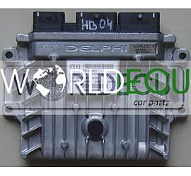 CENTRALINA MOTORE CITROEN / PEUGEOT DELPHI R0413C021B / 28203761 / HW 9663548180 / DCM3.4