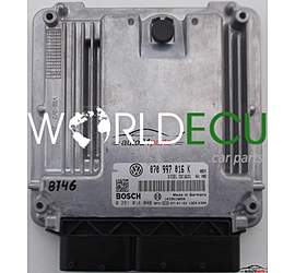 CENTRALINA MOTORE VW VOLKSWAGEN T5 2.5 TDI, BOSCH 0 281 014 048, 0281014048, 070 997 016 K, 070997016K, EDC16U31
