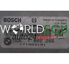 CENTRALINA MOTORE BMW SERII 5 E60/E61 530 3.0 DIESEL BOSCH 0281012190, 0 281 012 190, DDE 7802266, 7 802 266, 1039S14027