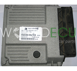 Motorsteuergerät ECU Steuergerät OPEL CORSA D 1.3 CDTI Z13DTJ 55571621 MZ, 55571621MZ, MJD 603.S7, MJD603S7, 71600.239.02, 7160023902