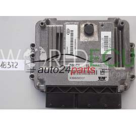 Engine control unit - ECU controllers LDV MAXUS 2.5 CRDI BOSCH 0 281 012 165, 0281012165, 43002031F