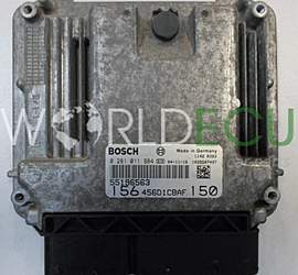 Centralina motore ALFA ROMEO 156 1.9 JTD BOSCH 0 281 011 984, 0281011984, 55196563