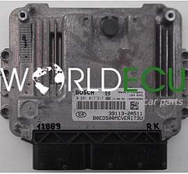 ECU ENGINE CONTROLLER  KIA CEED 1.6 CRD BOSCH 0 281 017 217, 0281017217, 39113-2A511, 391132A511