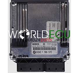 CENTRALINA MOTORE BMW E46 320 2.0 D BOSCH 0 281 010 565, 0281010565, DDE7 789 572, DDE7789572, 7789572