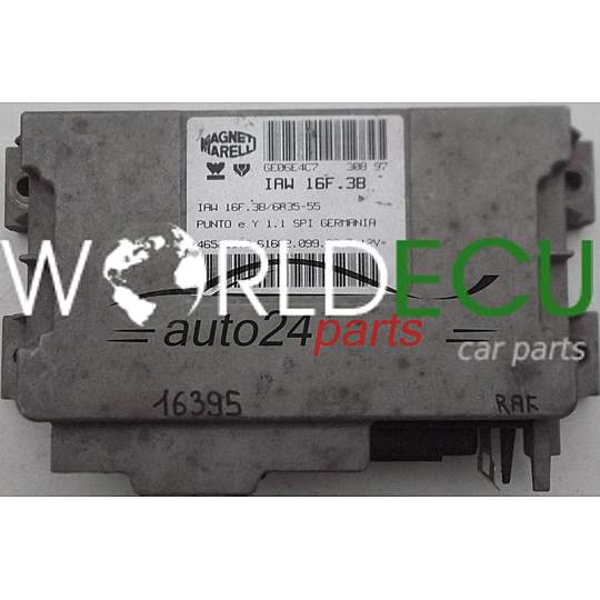 ECU ENGINE CONTROLLER FIAT PUNTO 1.1 MAGNETI MARELLI IAW 16F.3B, IAW16F3B, 46521173, 61602.099.00, 6160209900