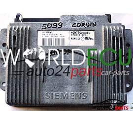 ECU CENTRALITA DE MOTOR RENAULT LAGUNA 1.6 SIEMENS S113725206A, S113725206 A, HOM 7700111134, HOM7700111134, 7700111120