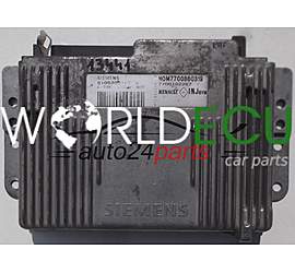 CALCULATEUR MOTEUR RENAULT MEGANE S105300103 B, S105300103B, HOM 7700860319, 7700102267
