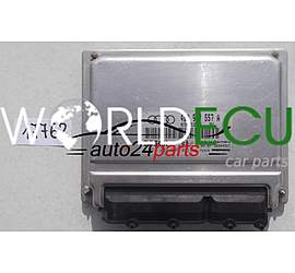 ECU ENGINE CONTROLLER AUDI A6 1.8 TURBO BOSCH 0 261 204 256, 0261204256, 4B0 907 557 A, 4B0907557A