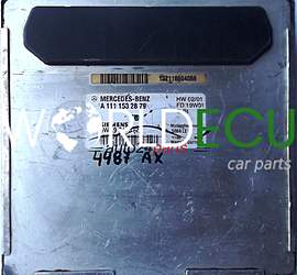 ECU ENGINE CONTROLLER MERCEDES W170 SLK 230 A1111532879, 1111532879, A 111 153 28 79 SIEMENS SIM4 LE 5WK9 0413 (2) 5WK90413