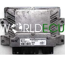 ECU ENGINE CONTROLLER FORD FIESTA 1.6 8V21-12A650-AFA, 8V2112A650AFA, S180049013 A, 0AFA