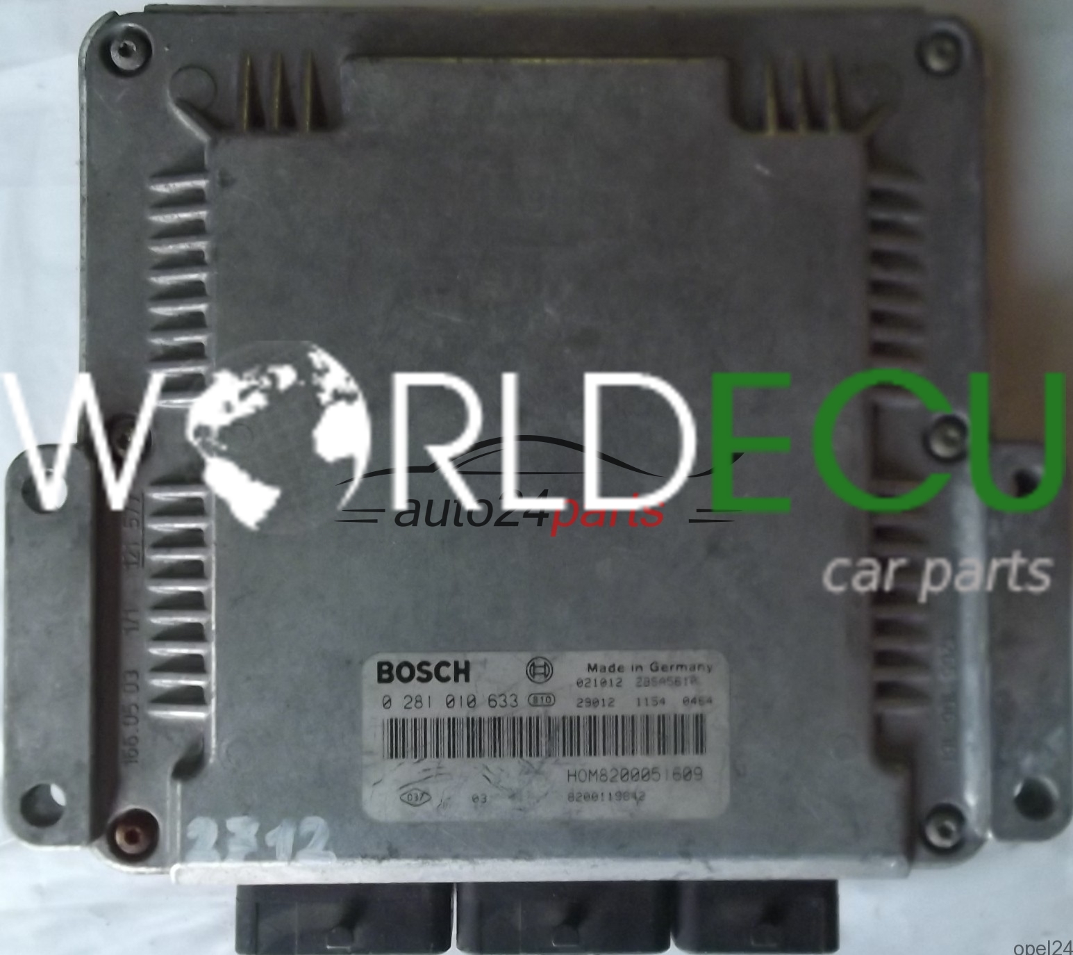 Calculateur Moteur (ECU) Pour Renault Trafic 1.9 DCI - Réf. 0281011529 / 8200389519 - Occasion