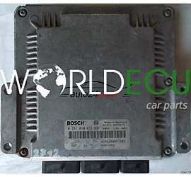CALCULATEUR MOTEUR RENAULT TRAFIC 1.9 DCI BOSCH 0281010633 HOM8200051609 8200051609 8200119842