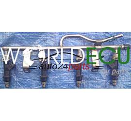 FUEL INJECTOR PETROL 1.6 Z16XEP OPEL ASTRA MERIVA VECTRA ZAFIRA 2004-2006 24435068, 24 435 068, 5817414, 58 17 414, 25343299, 24431924, 24 431 924, 5817413, 58 17 413