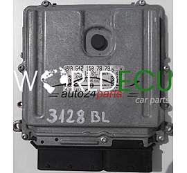 ECU ENGINE CONTROLLER MERCEDES W209 CLK320 3.0 CDI A6421507879, BOSCH 0281012572, 0 281 012 572, A 642 150 78 79, 6421507879, CR4.11 1039S09573