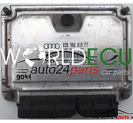 ECU ENGINE CONTROLLER AUDI A3 1.9 TDI, BOSCH 0 281 010 981, 0281010981, 038 906 019 FT, 038906019FT