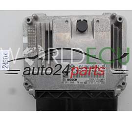 Centralina motore VW VOLKSWAGEN JETTA BOSCH 0 261 S08 170, 0261S08170, 03C 906 016 FG, 03C906016FG, MED17.5.5