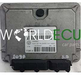 CENTRALINA MOTORE ALFA ROMEO 147 2.0 46767510, 62000.013.05, CFC208F.01 SELESPEED ECE FASE3