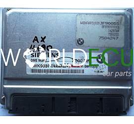 CENTRALINA MOTORE BMW E38 E39 E46 2.8 SIEMENS 5WK9037 DME MS42 7 500 255, DME7500255, 7500255