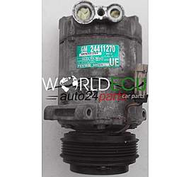 Compressore aria condizionata A/C climatizzatore OPEL VECTRA C SIGNUM 1.8 SANDEN PXV16, GM 24411270 UE, 8612