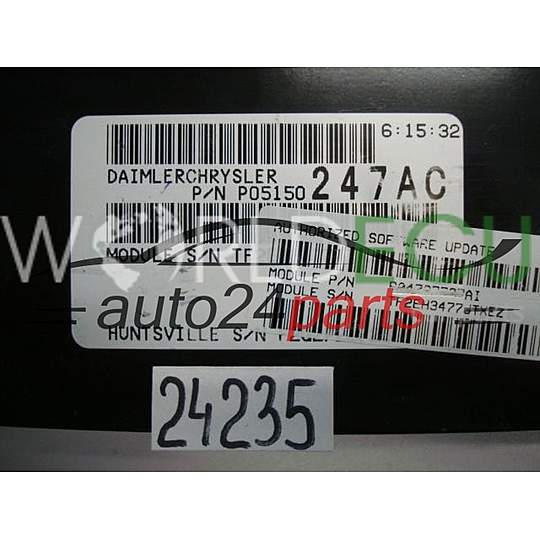 Centralina motore CHRYSLER DODGE P05150247AC