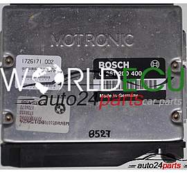 CENTRALINA MOTORE BMW 520i E34 2.5 BOSCH 0 261 200 400, 0261200400, 1735438, 1726171
