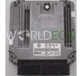 CENTRALINA MOTORE VW VOLKSWAGEN TOUAREG 5.0 TDI BOSCH 0 281 011 481, 0281011481, 070 906 016 AA, 070906016AA, DIESEL EDC16U1