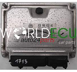 CENTRALINA MOTORE VW VOLKSWAGEN GOLF 1.4 BLA 036906032AG, 036 906 032 AG, BOSCH 0261208589, 0 261 208 589 BENZIN ME7.5.10 5612