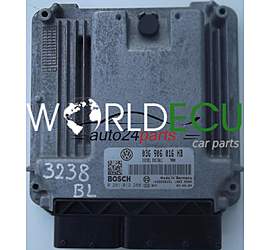 CENTRALINA DO MOTORE SEAT ALTEA 1.9 TDI 03G 906 016 HB, 03G906016HB, BOSCH 0 281 012 288, 0281012288, DIESEL EDC16U1 7000, 1039S08151