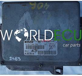  БЛО0К УПРАВЛЕНИЯ ДВИГАТЕЛЕМ PEUGEOT 406 2.0 9630900880 BOSCH 0261204696 MP5.2 43 26FM0438