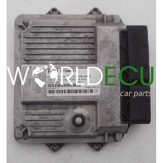 CENTRALINA DO MOTORE FIAT IDEA 1.3 JTD 51768657, MJD 6JF.M4, MJD6JFM4