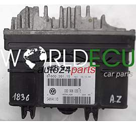 CENTRALINA MOTORE VW VOLKSWAGEN POLO 1.6 AFH, AEE 030906030E, 030 906 030 E, 61600.261.15, IAW1AVV3, IAW1AV.V3