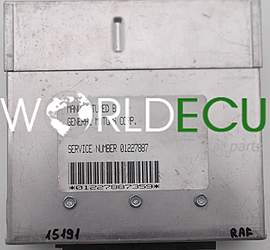 MOTORSTEUERGERÄT ECU STEUERGERAT OPEL ASCONA KADETT 01227887