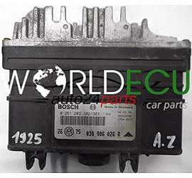 CENTRALINA MOTORE VW VOLKSWAGEN GOLF VENTO 1.4 ABD BOSCH 0 261 203 302/303, 0261203302, 0261203303, 030 906 026 R, 030906026R