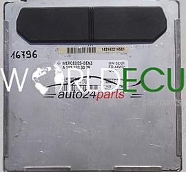 ECU ENGINE CONTROLLER MERCEDES W210 E200 SIEMENS 5WK9 0415(3) 5WK90415, A 111 153 30 79, 1111533079, A1111533079, SIM4 LE