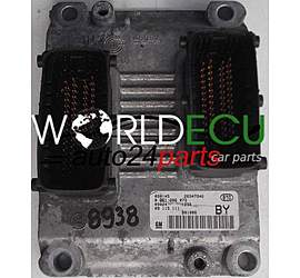 ECU ENGINE CONTROLLER OPEL CORSA C 1.0 Z10XE BOSCH 0 261 206 072, 0261206072, GM 09 115 111 BY, 09115111 BY