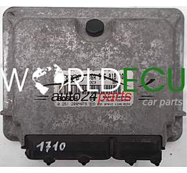 ECU ENGINE CONTROLLER AUDI A3 1.8T 1.8 TURBO AGU 06A906018AQ, 06A 906 018 AQ, BOSCH 0261204678, 0 261 204 678