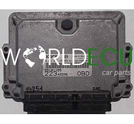 ECU ENGINE CONTROLLER FIAT DOBLO BOSCH 0 281 011 499, 0281011499, 55191195, 22342DAE