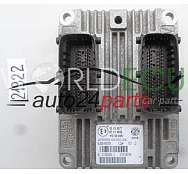 Engine control unit - ECU controllers FIAT PUNTO EVO IAW5SF8.E4, IAW5SF8E4, 51918294